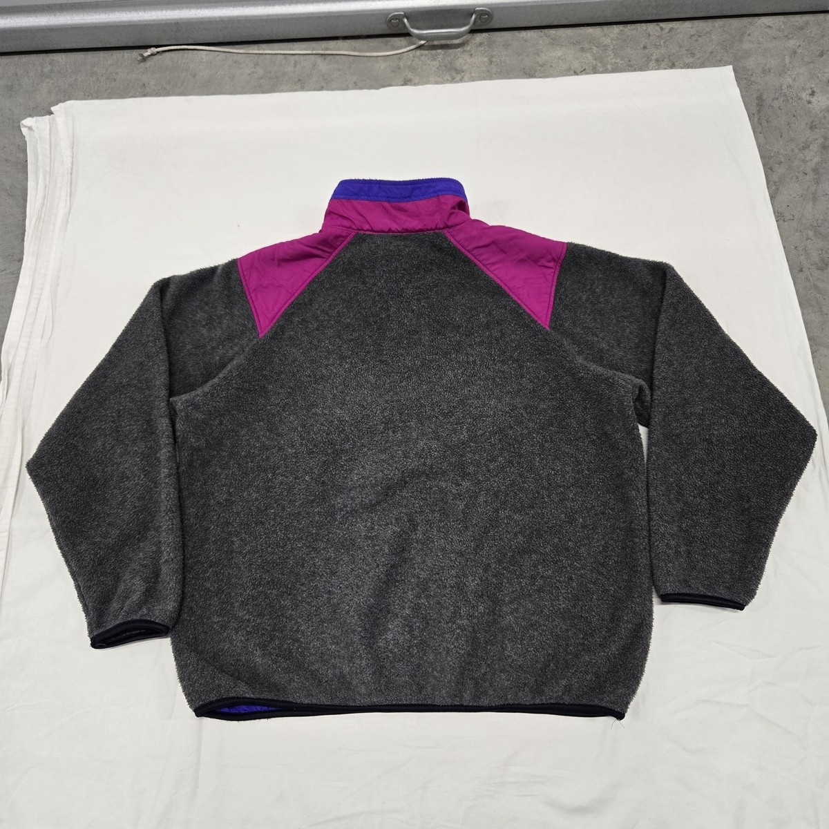 Sz LARGE Vintage Woolrich Sigmet Gear 1/2 Zip Fleece Sweater Color Sz LARGE Vintage Woolrich Sigmet Gear 1/2 Zip Fleece Sweater Color