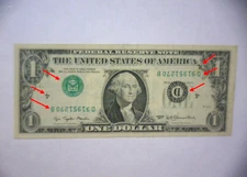 1977 $1 FEDERAL RESERVE NOTE 🌟INVERTED 2nd & 3rd PRINT OVERPRINT ERROR🌟RARE🌟