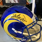 Los Angeles Rams Signed Football Helmet FS Replica Kurt Warner autographed