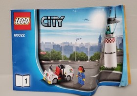 LEGO City: Cargo Terminal (60022) COMPLETE + Instructions + Minifigs (RETIRED)