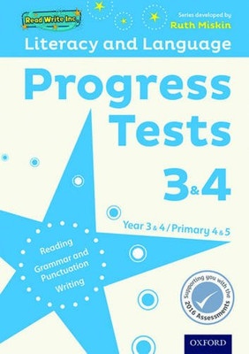 Read Write Inc. Literacy and Language: Years 3&4: Progress... - Miskin, Ruth