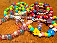 Set of 5 Easter-themed Friendship Bracelets - Benefits Save The Children