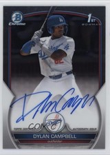 2023 Bowman Draft Chrome Prospect Auto Dylan Campbell #CDA-DCA Auto 5d5