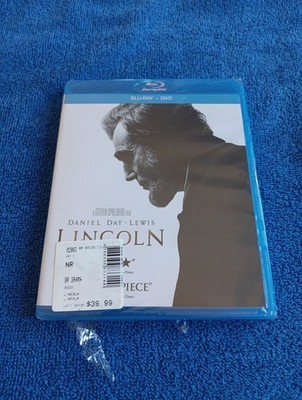 LINCOLN Blu-Ray & Dvd Disc  (2012) - New/Sealed Daniel Day Lewis James Spader