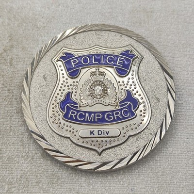 Royal Canadian Mounted Police GRC Federal Intelligence Team Challenge Coin