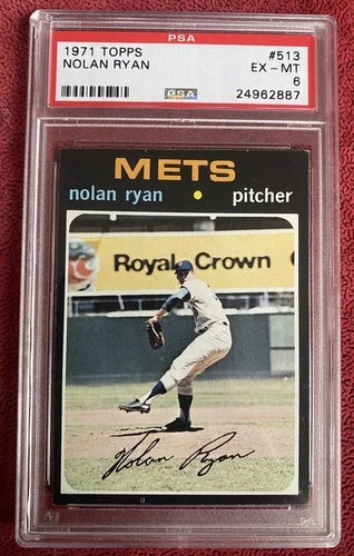 1971 Topps Nolan Ryan #513 PSA 6