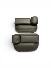 2pc Pu Leather Car Seat Gap Organizer With Cup Holder 2pc Pu Leather Car Seat Gap Organizer With Cup Holder