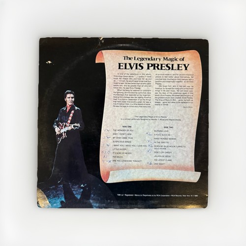 Elvis Presley The Legendary Magic Of" RCA Special Products - VG/VG - Bild 2 von 4