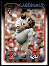 2024 Topps Drew Rom Rookie St. Louis Cardinals #476