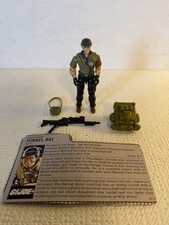 Vintage G.I. Joe Tunnel Rat  V1  1987 Action Figure Missing Flashlights Hasbro
