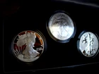 American Eagle - 2006 - 20th Anniversary Silver 3 Coin Set