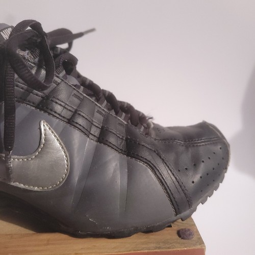 READ Nike Shox Women’s Shoes Running Black Grey Silver Sneakers Sz 7 454339-020 - Picture 10 of 19