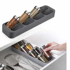 Range Epices Tiroir 8 Compartiments Organisateur Cuisine Gain Place