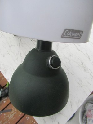 Coleman Table Lamp Battery Operated Camping Lantern 5370-1900 for