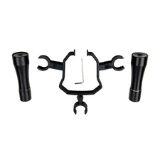 Aluminum Alloy & PLA Black Flashlight Lamp Accessories For DJI Air 3 Drone