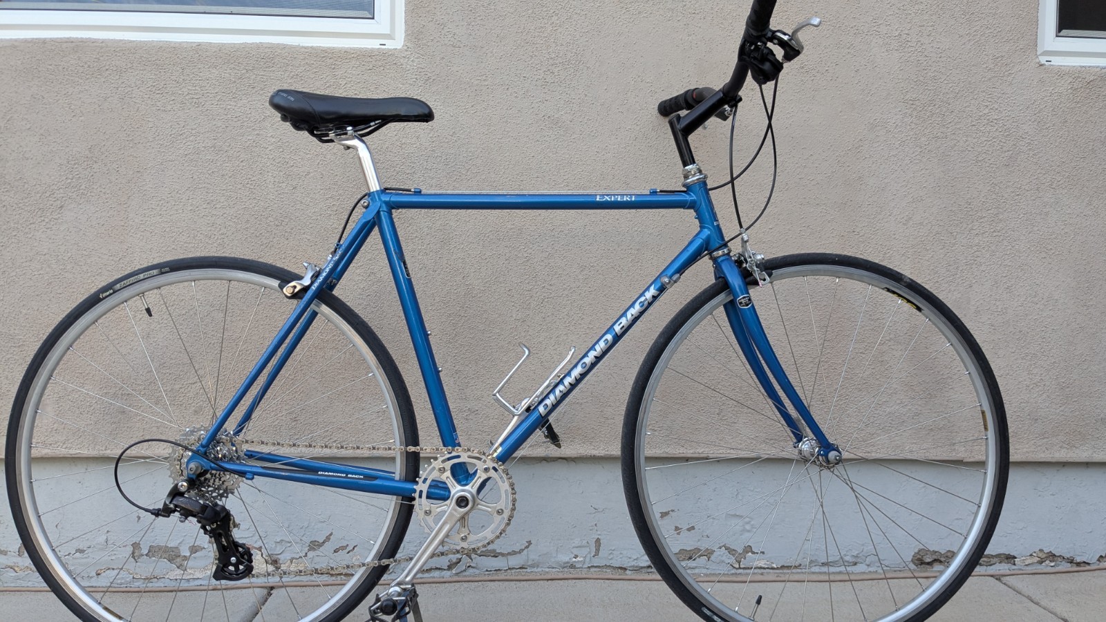 Vintage Diamond Back Expert Hybrid Bike M/L Ultegra Wheels 1
