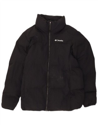 Columbia wattierte Herrenjacke UK 36 Small schwarz Nylon BS10