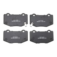 Disc Brake Rotor Pad Set Kit Rear Carbon Posi Ceramic Corvette 6.2l 14-19