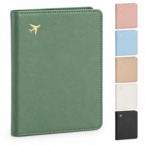 Slim Passport Wallet Card Holder Cover Case Travel Document Protection UK