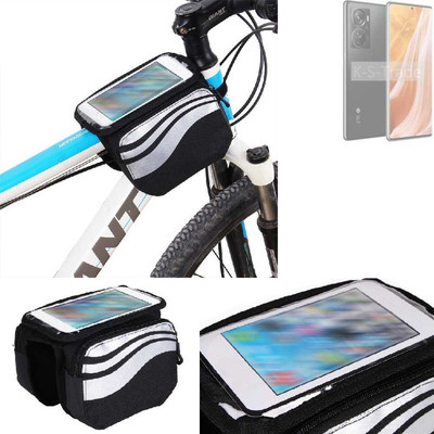 Fahrrad Halterung für ZTE Axon A41 Pro Rahmenhalter Fahrradtasche Rahmentasche 