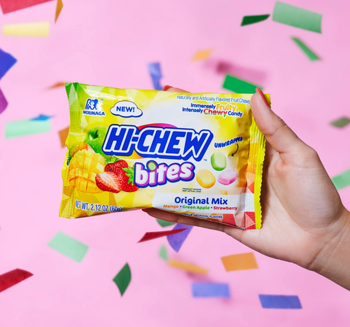 Morinaga HI-CHEW Bites Original Mix Chewy Candy, Pack of 3 Bags, 2.12oz each - Picture 2 of 8