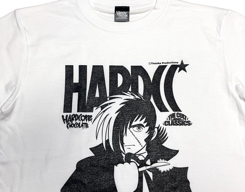 Black Jack T-shirt White Hardcore Chocolate Tezuka Osamu Japan New