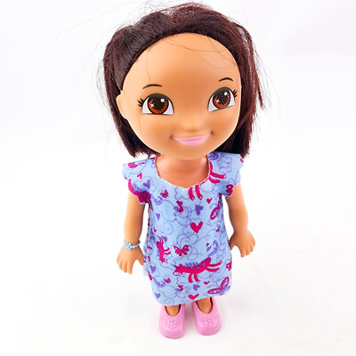 Dora the Explorer Everyday Adventures Slumber Party Dora Doll 9'' 2009 Mattel