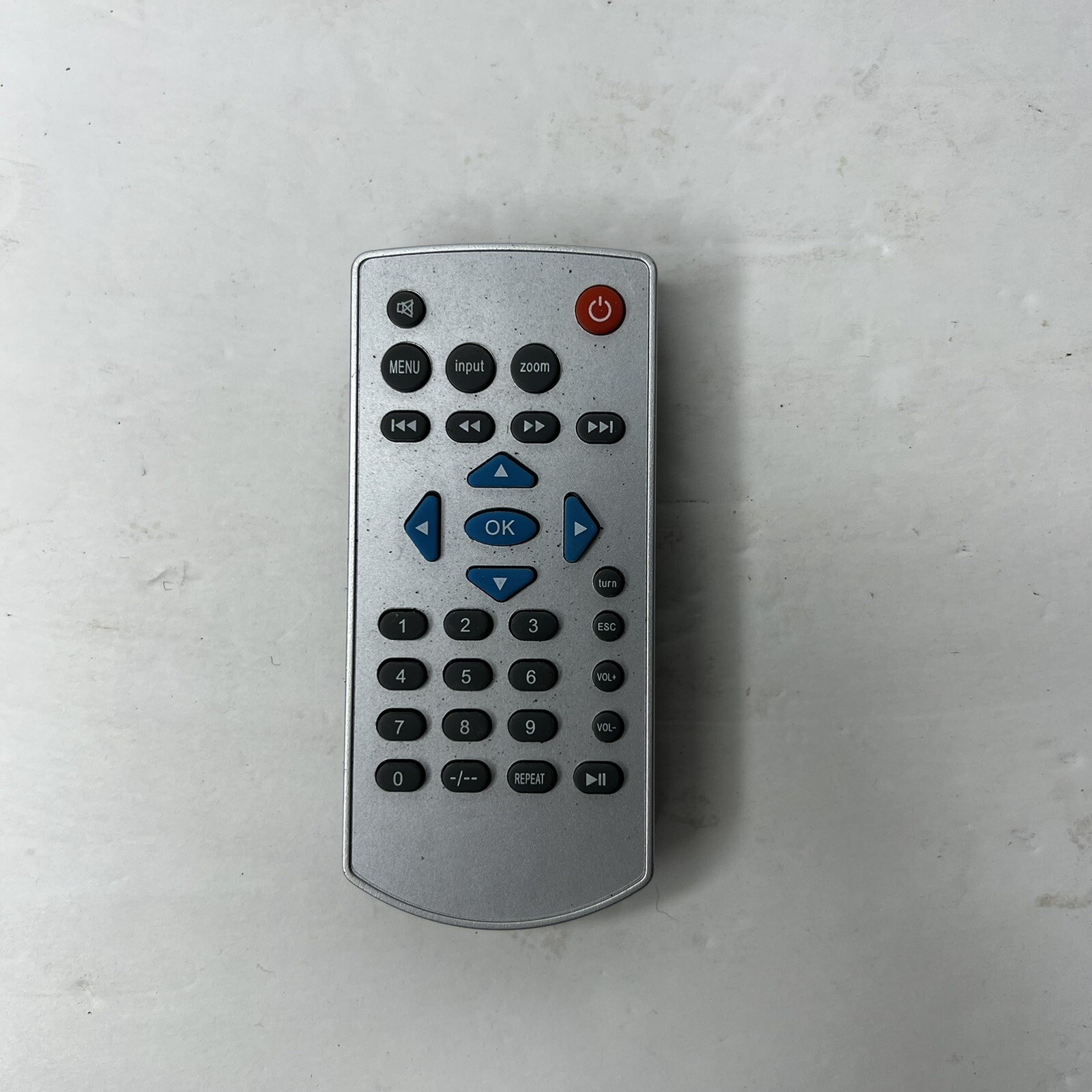 Unbranded ZSJ-3807 Remote Compatible with Mini Projector Lary Intel Home Theater-image