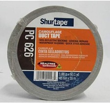 Shurtape PC 626 2"x60 ft. Camouflage Duct Tape