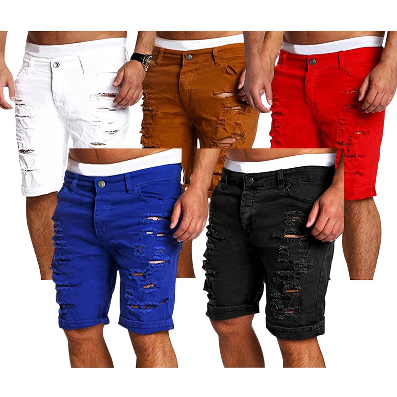 Ripped skinny shorts sale
