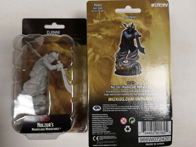 WZK90162 - D&D Nolzur's Marvelous Wave 13 - Unpainted Miniatures Djinni