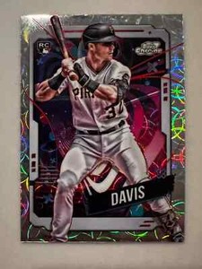2024 Topps Chrome Cosmic #100 Henry Davis RC Rookie NUCLEUS REFRACTOR SP Pirates