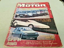 Mar 1985 MODERN MOTOR Mag Celica XF Fairmont Calais Volvo Skyline Cressida