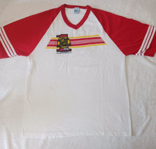 Vintage 1982 Hot Rod Super National Large Single Stitch Shirt Made In USA 1980s