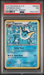Vaporeon BW89 Black & White Promo Holo