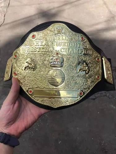 New World Heavyweight Big Gold Championship Wrestler Champion wwe Belt Replica - Picture 8 of 9