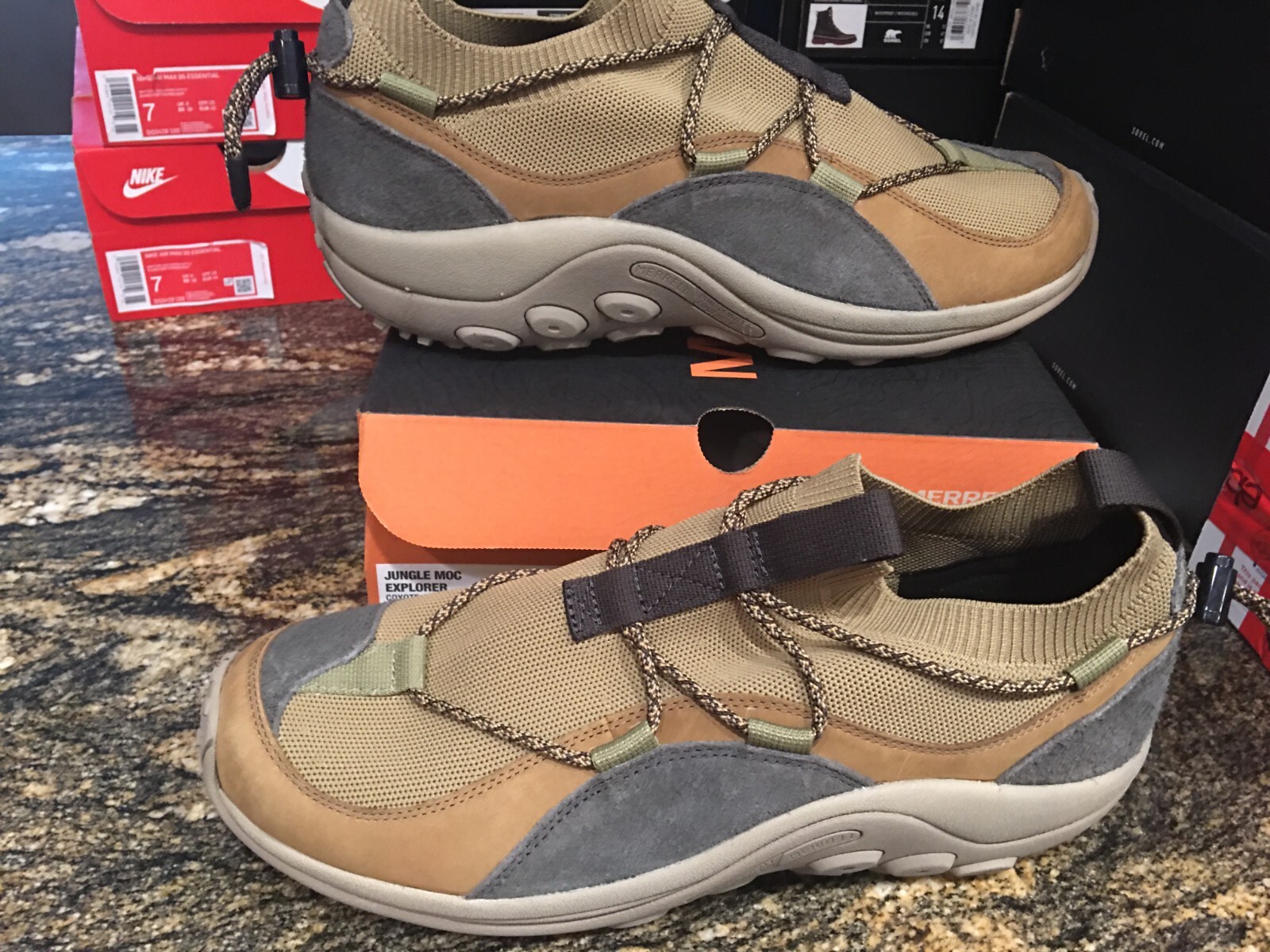 Scarpe Merrell Jungle Moc Explorer nuove da uomo taglia 14