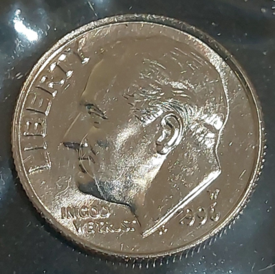 1996 US Mint Set 13 Coin P&D Uncirculated with the 1996 “W” West