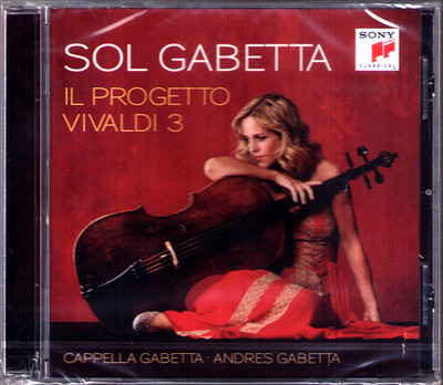 Sol GABETTA IL PROGETTO VIVALDI 3 PLATTI ZANI CHELLERI Cello Concerto CD NEU OVP