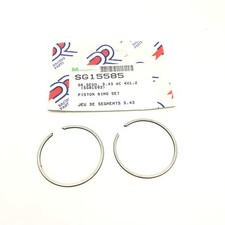 COPPIA FASCE ELASTICHE DR 2 X 1,2 PISTONE 43 CICLOMOTORI CIAO SI BRAVO BOXER