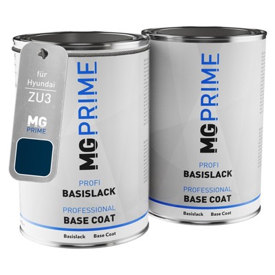 Autolack Set Dose für Hyundai ZU3 Dazzling Blue Pearl Metallic 2,0L