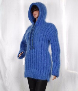 fuzzy sweater cardigan with hoodie
