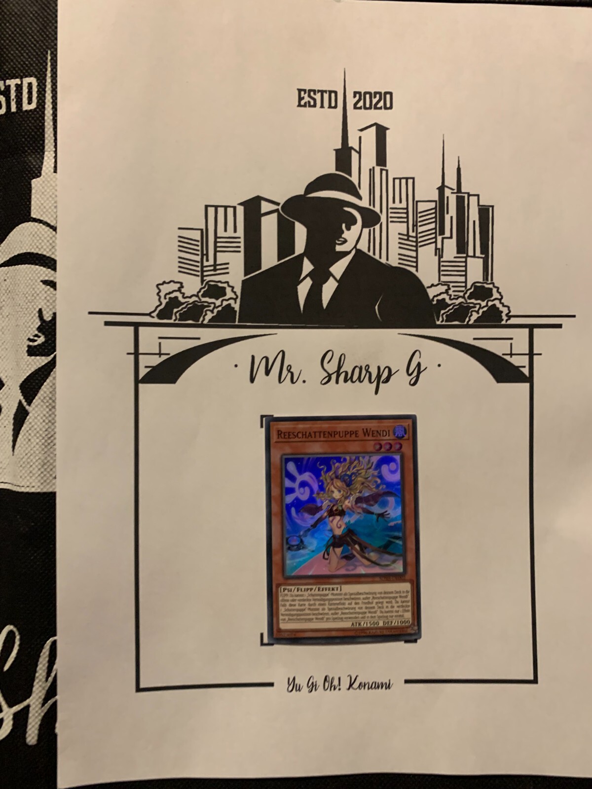 DREE Shadow Puppet Wendi SDSH-EN002 German Yu-Gi-Oh Super Rare Holo