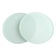 Stereo Microscope Working Stage Translucent Board Frosted Glass Round Plate