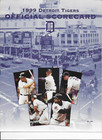1999 Final Game at Tiger Stadium Baseball Scorecard — photo 1
