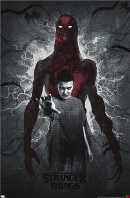 STRANGER THINGS: SEASON 4 - VECNA AND ELEVEN POSTER - 22x34