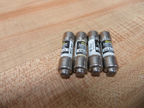 Limitron KTK-R-1-1/2 Bussmann Fuse KTKR112 Cooper (Pack of 4)