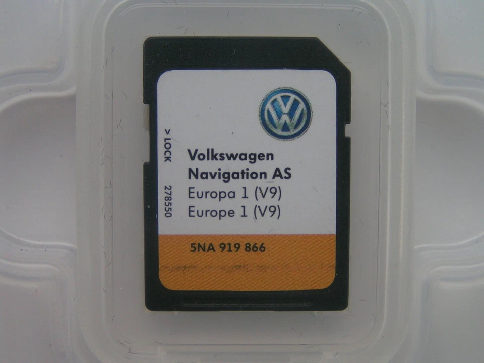 SD KARTE NAVIGATION AS EUROPA 1 2019 V9 VW DISCOVER MEDIA 2 PASSAT TIGUAN TOURAN - Bild 4 von 4