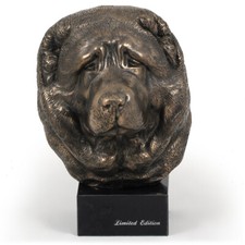 Cane da pastore del Caucaso testa sulla pietra Art-Dog