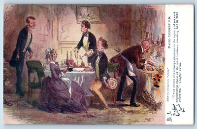 Kent England Postcard David Coperfield Message Dickens c1910 Oilette Tuck Art